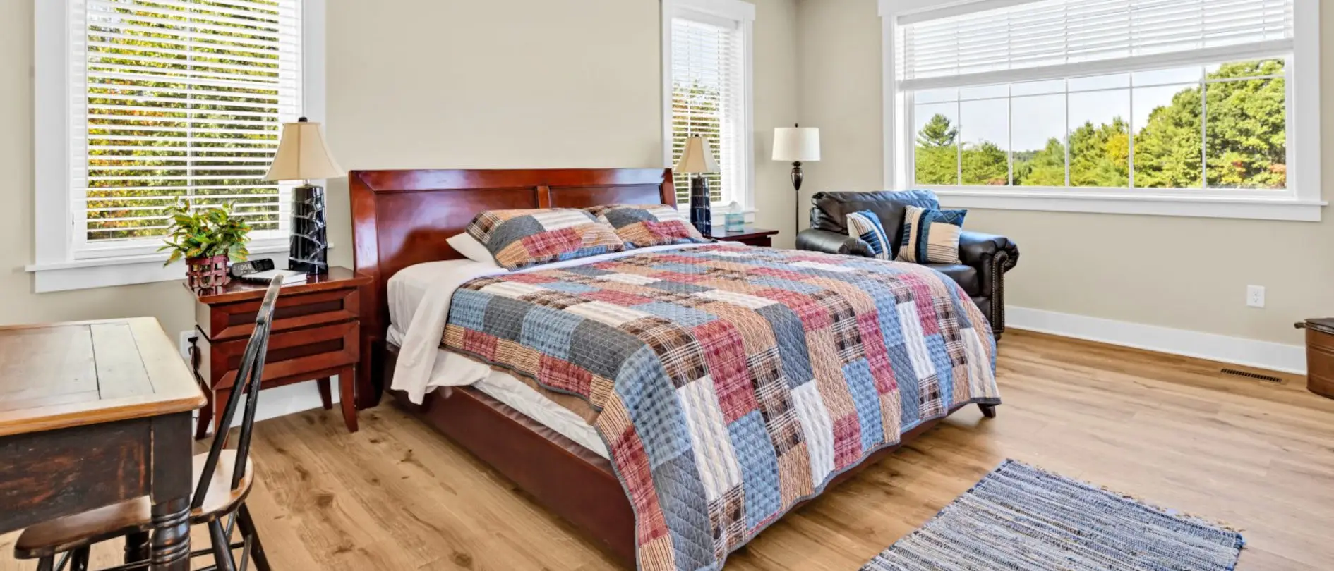 Heavenly View Farmhouse Bedroom