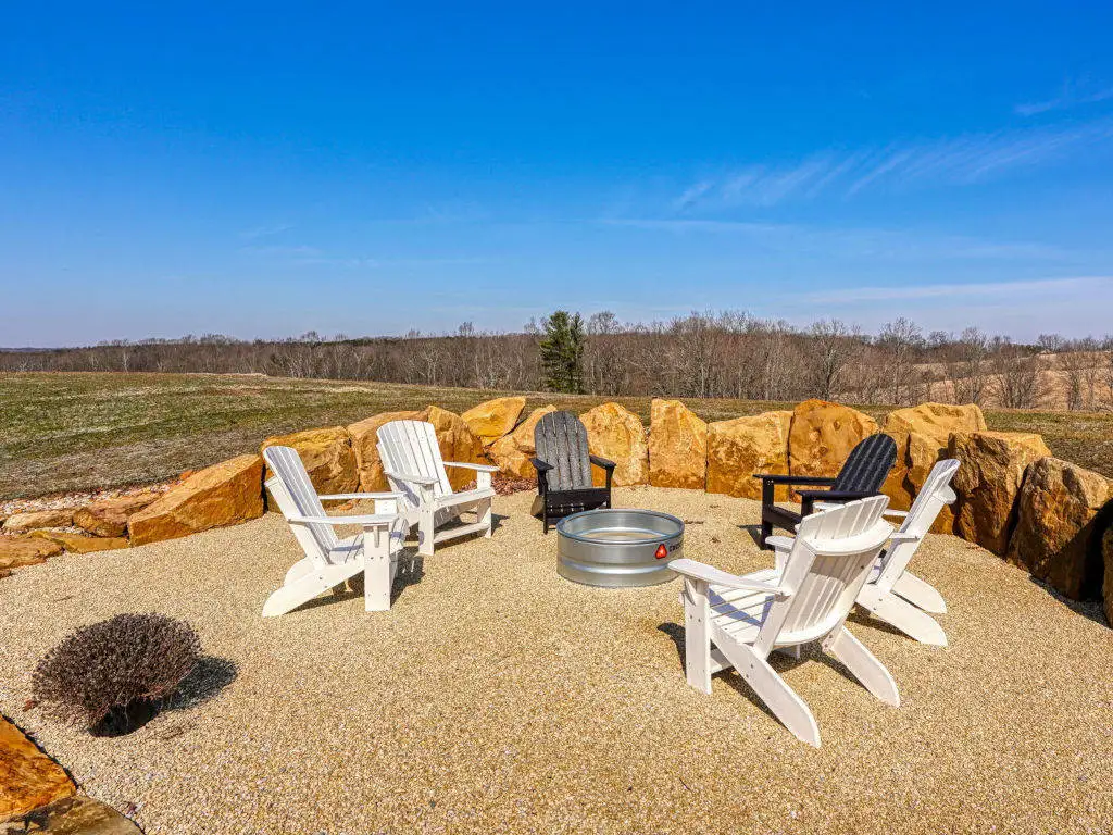 Heavenly View Farmhouse Firepit